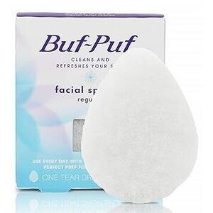 Regular Facial Sponge, Dermatologist Developed, Removes Deep Down Dirt & Makeup